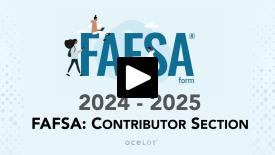 2024-2024 Contributor Section of FAFSA