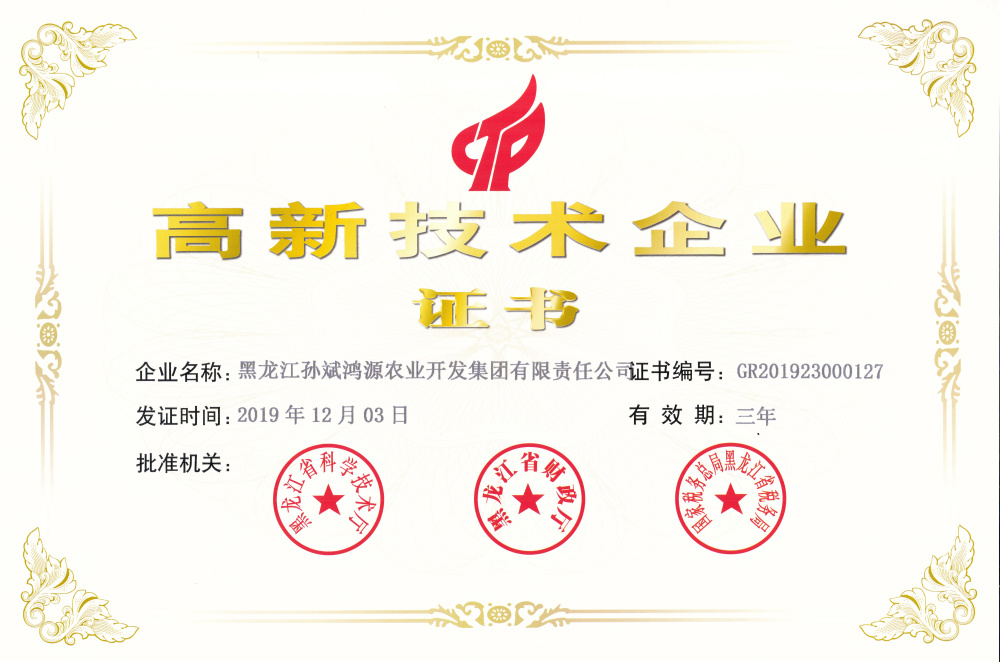 高新技术企业