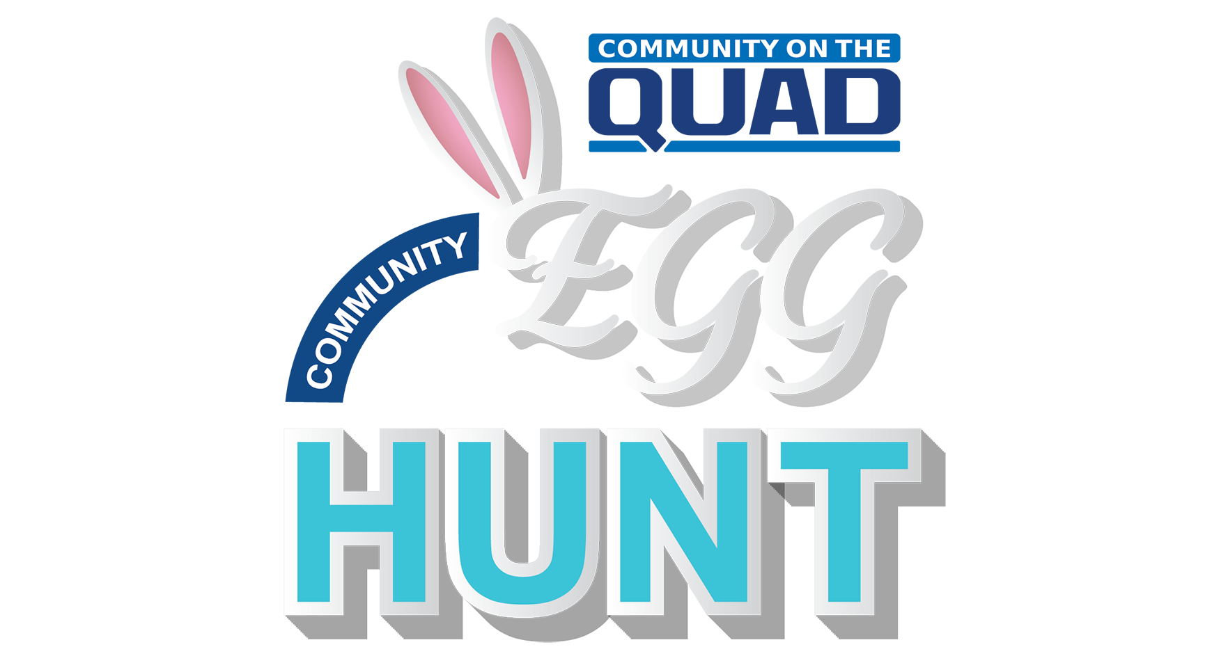 Community on the Quad Community Egg Hunt Logo